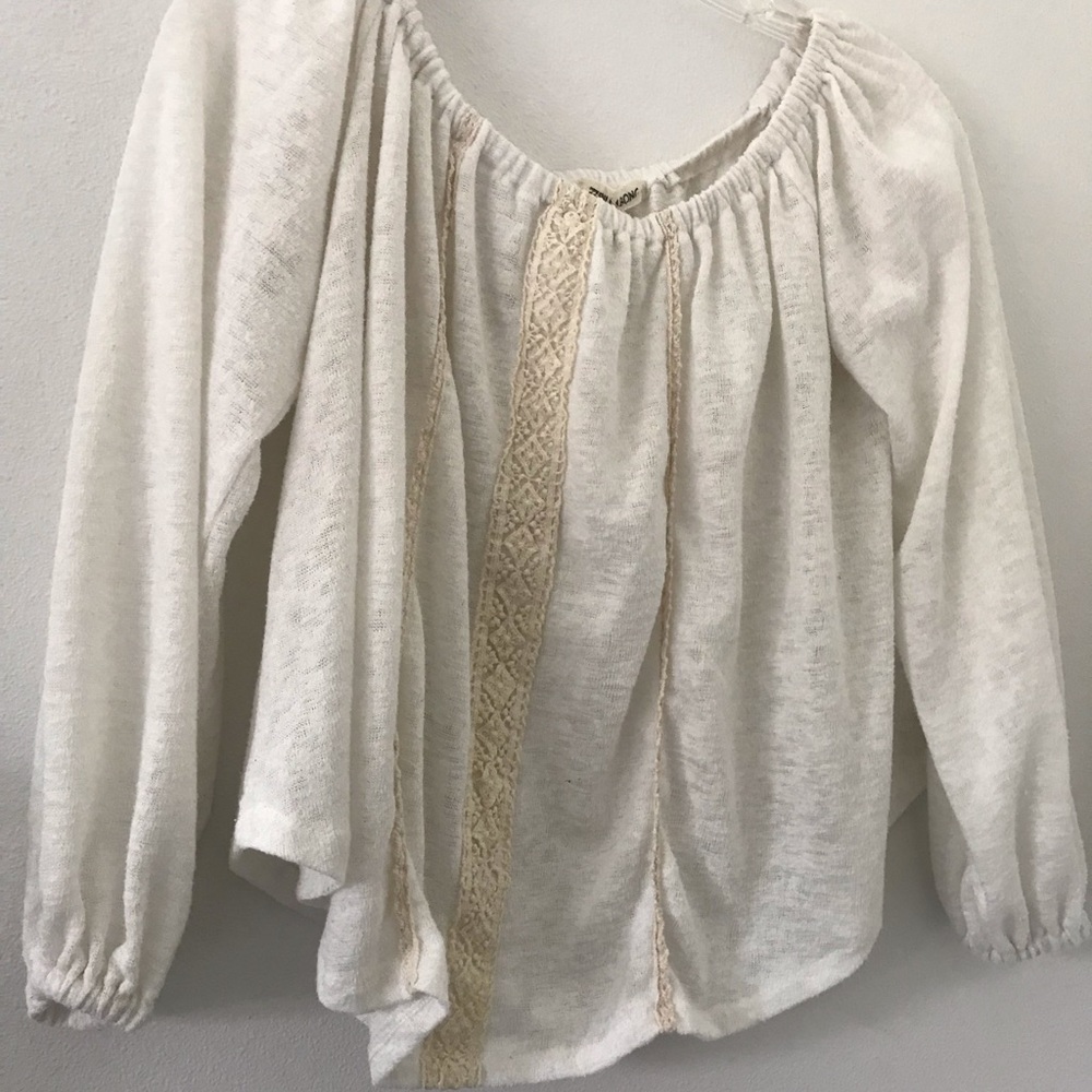 Off the shoulder billabong top